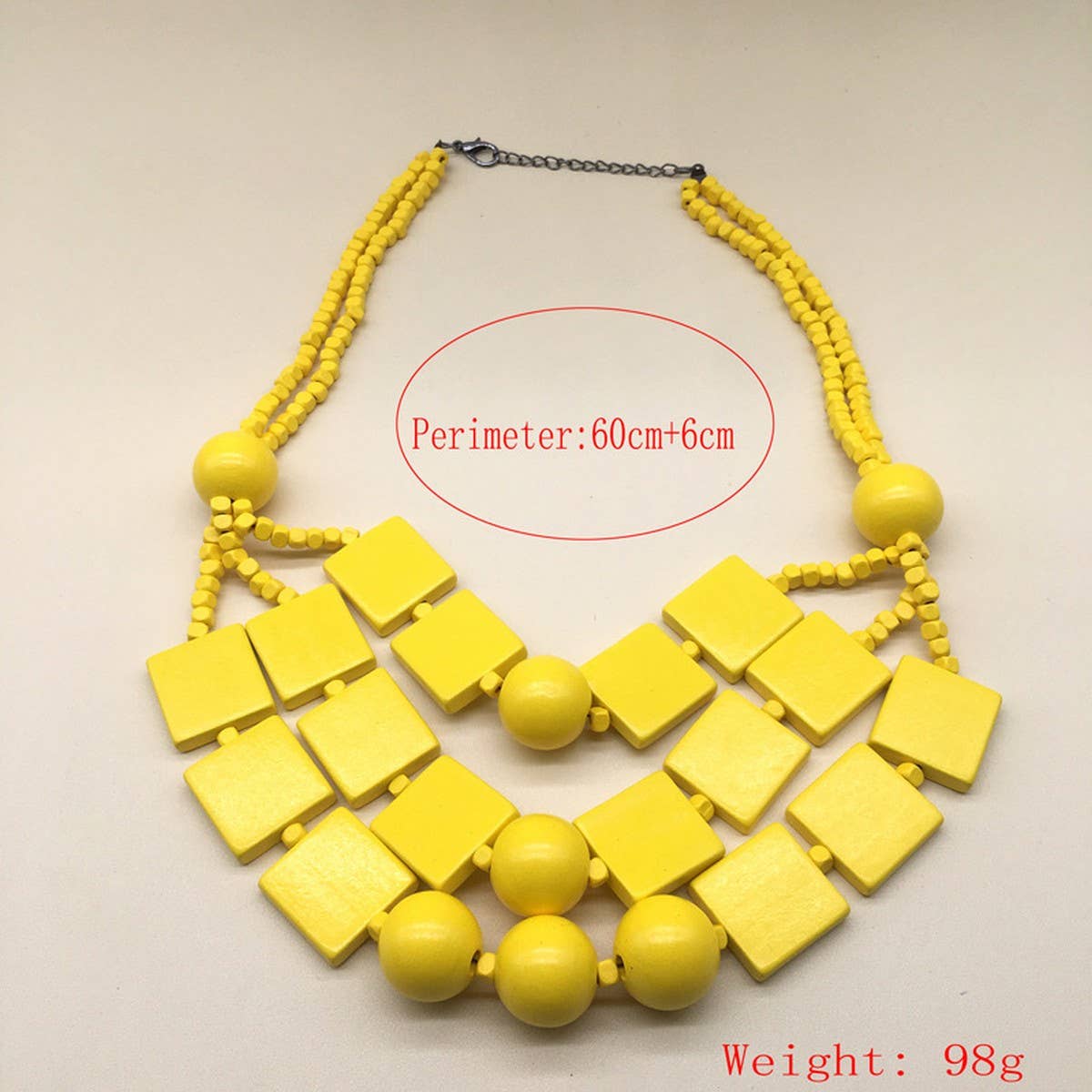 WOODEN BEADS THREE-LAYER HANDMADE NECKLACE_CWMM4976