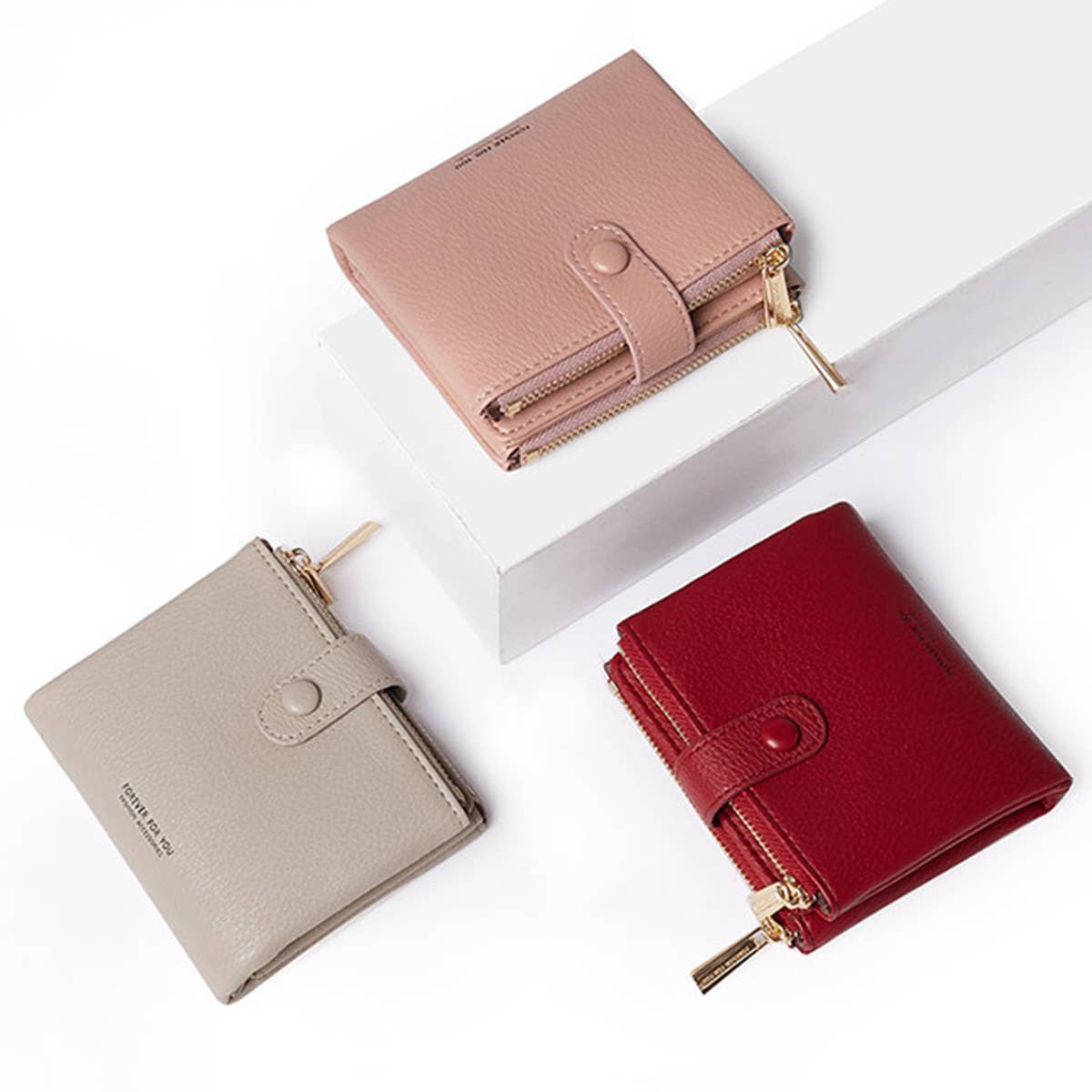WOMEN FASHION DOUBLE ZIPPER WALLET_CWAB1242
