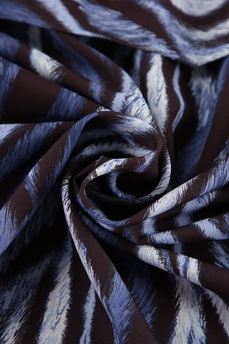 CWSPJ0349_PRINTED LOOSE LONG-SLEEVED TROUSERS PAJAMA SET