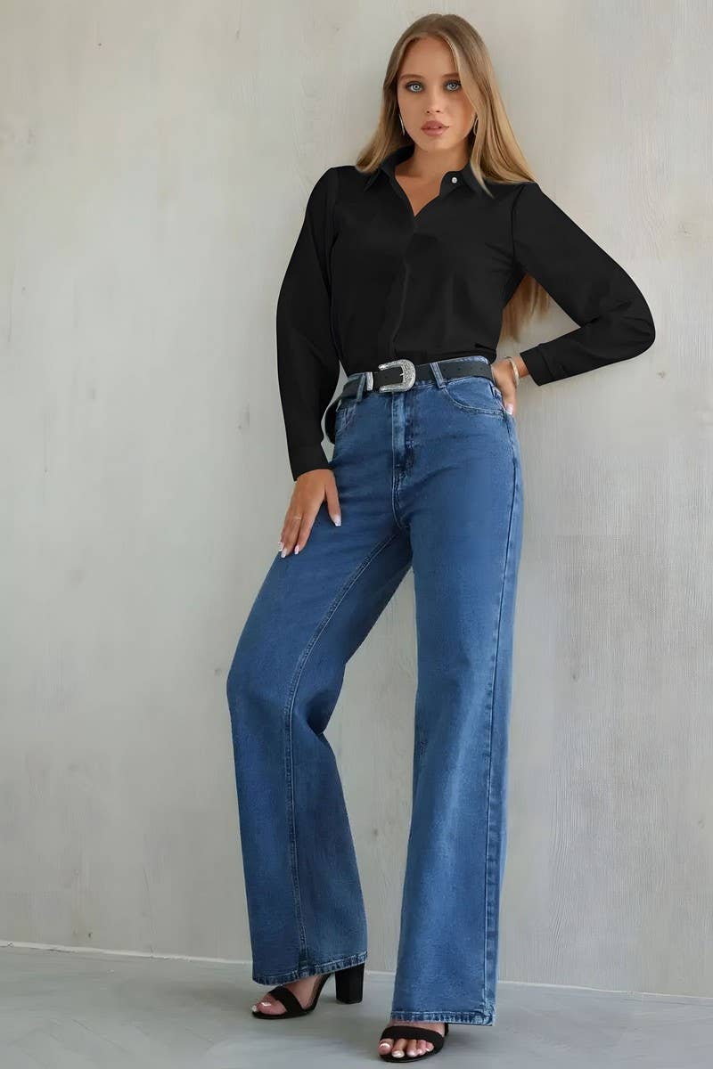 CWTSTL1531_HIDDEN BUTTON LONG SLEEVE COMMUTER SHIRT