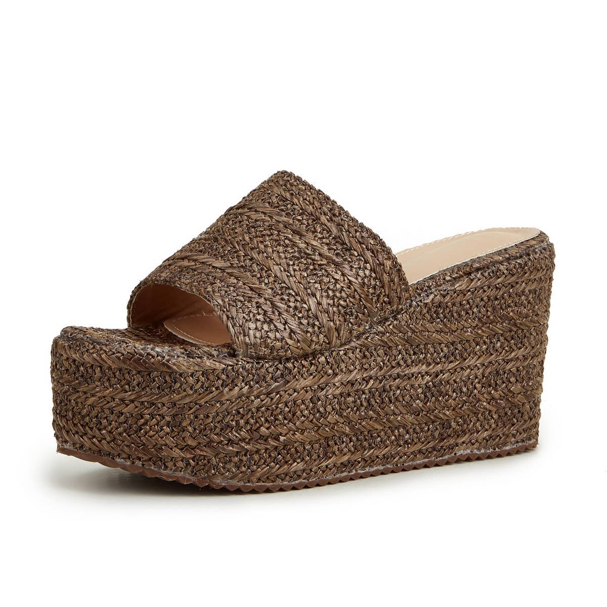 SANDAL AND SLIPPERS WITH THICK SOLES AND WEDGES