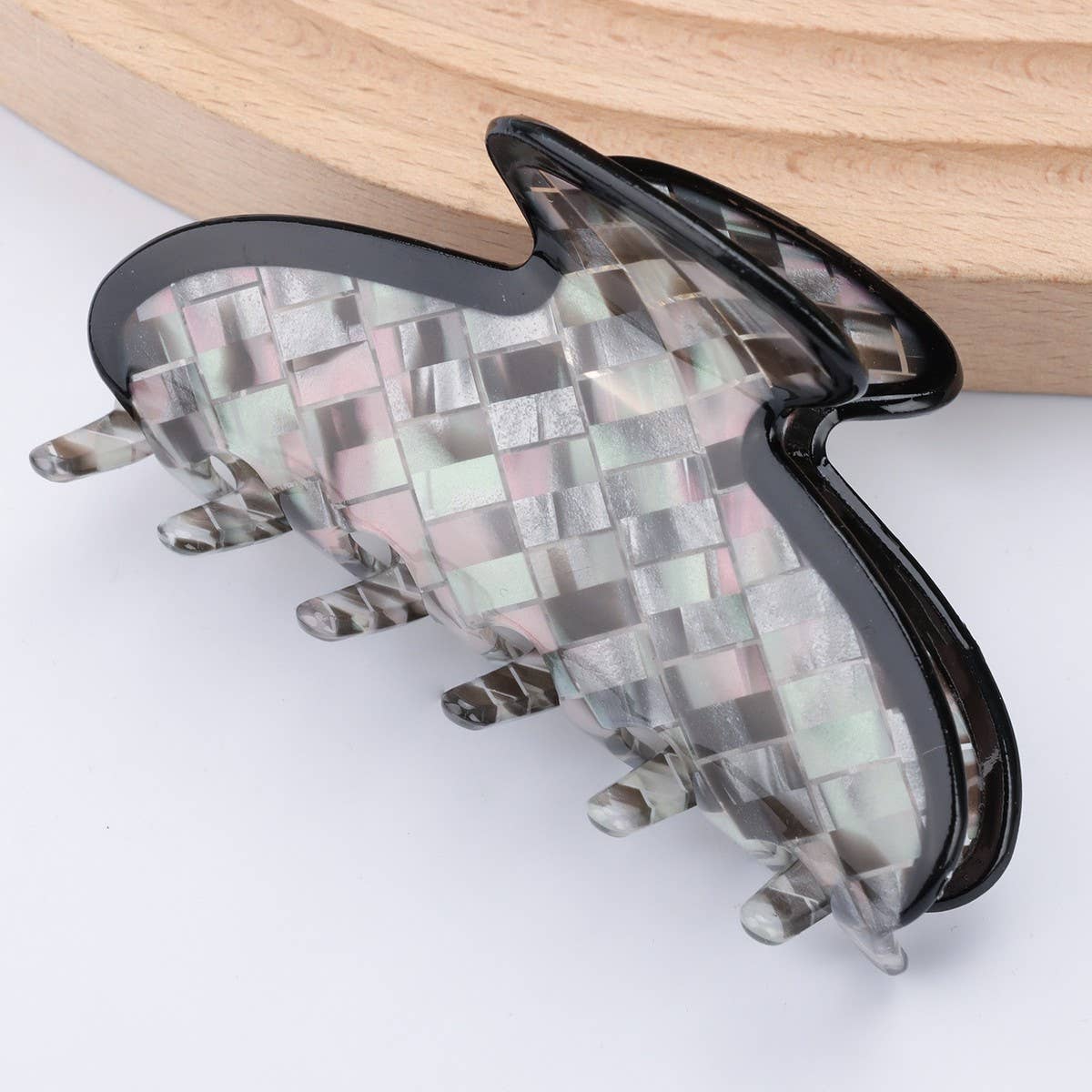 CWAHA1394_FASHION SWEET LARGE  HAIR CLAW CLIP