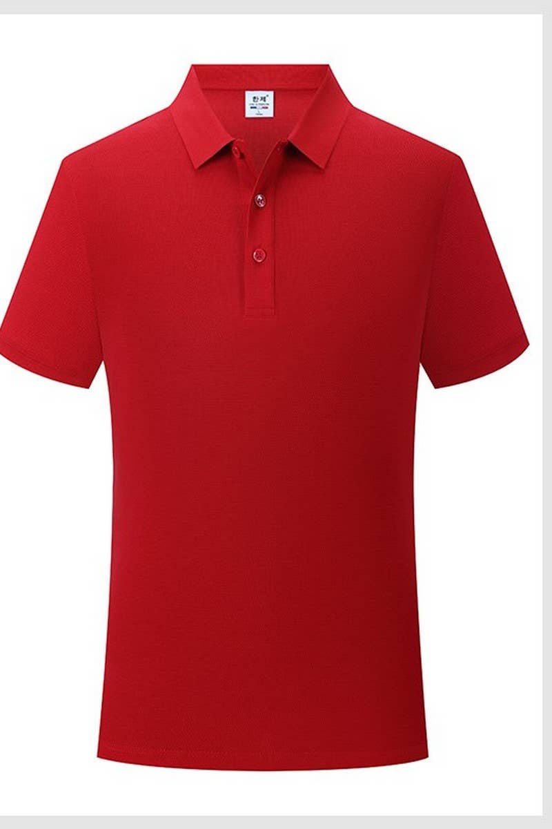 CWTBLS02452_SOLID COLOR POLO SHIRT WOMEN - MULTIPLE COLORS