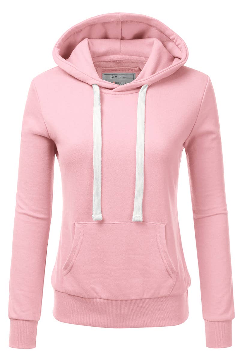 AWOHOL193_Basic Lightweight Pullover Hoodie