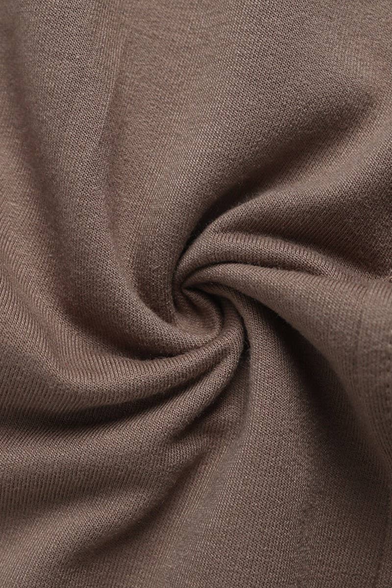 CWBLP1064_SOLID COLOR POCKET ELASTIC CUFF SWEATPANTS