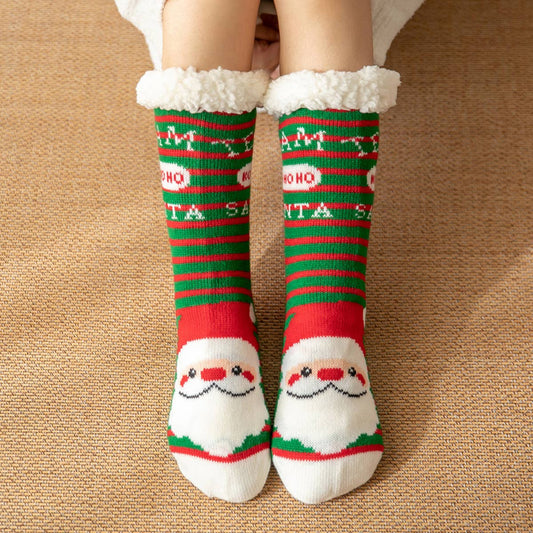 SANTA FUZZY INDOOR SLIPPER SHOES