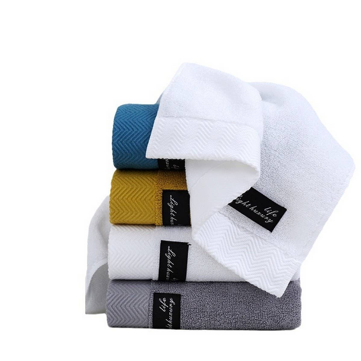 THICK HOUSEHOLD COTTON TOWEL BATH TOWEL