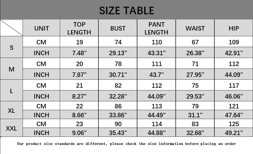 CWSTB1354_WEAR A SPORTS TUBE TOP WIDE LEG PANTS CASUAL SUIT