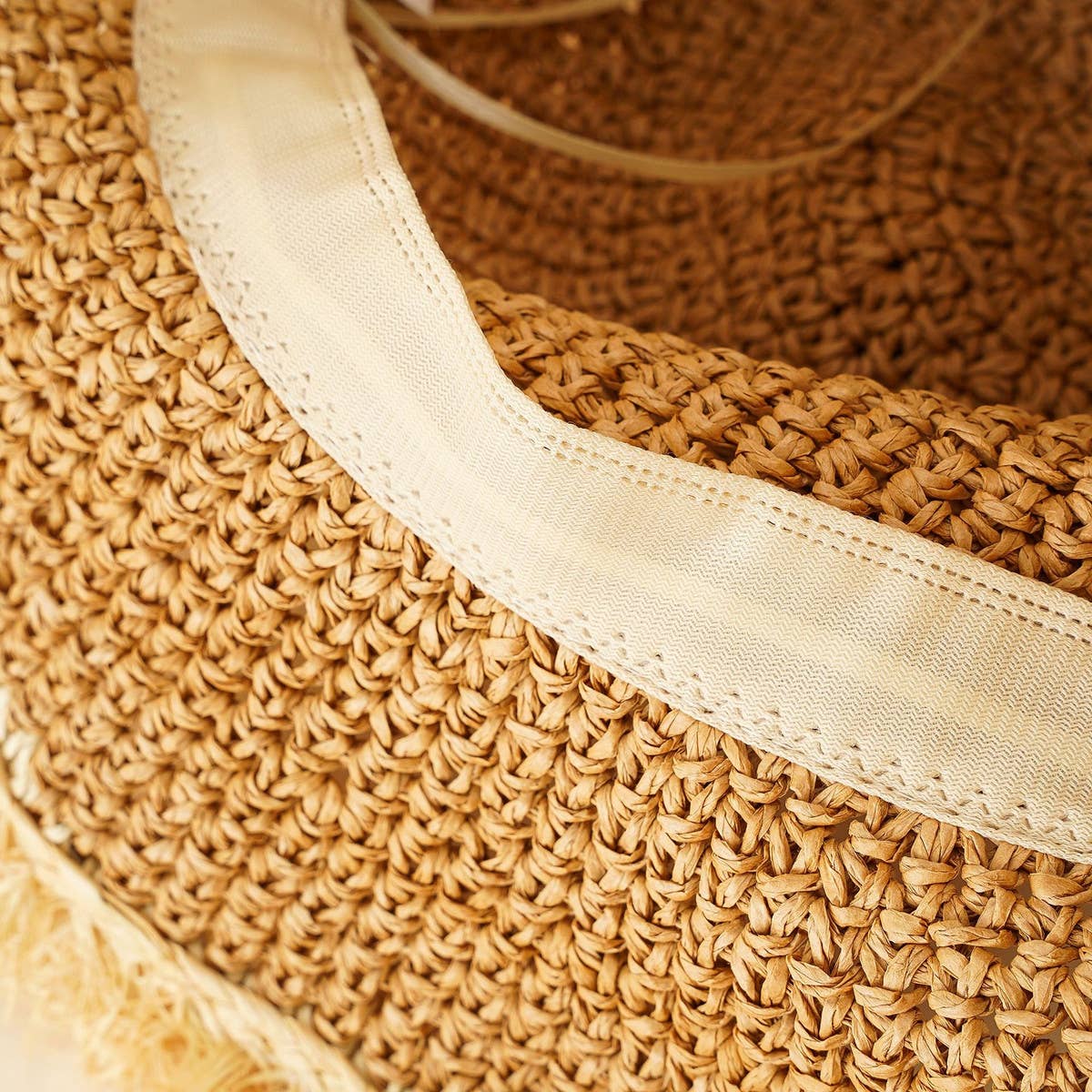 NEW STYLE RAW EDGE SUN BUCKET HAT_CWAH1423