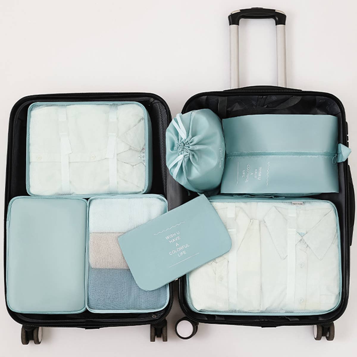 6/7-Piece Waterproof Travel Packing Cube Set_CWAB0542