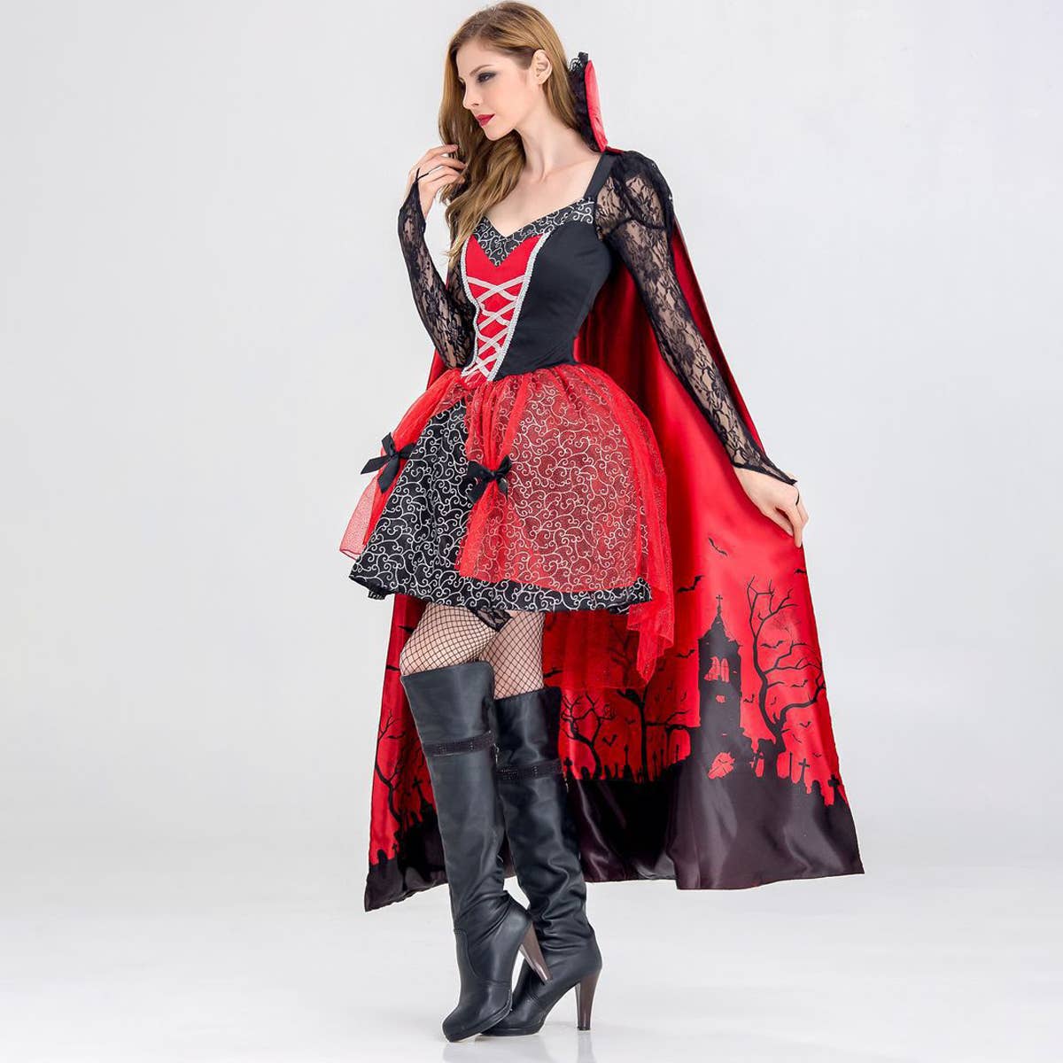 HALLOWEEN COSPLAY VAMPIRE QUEEN COSTUME