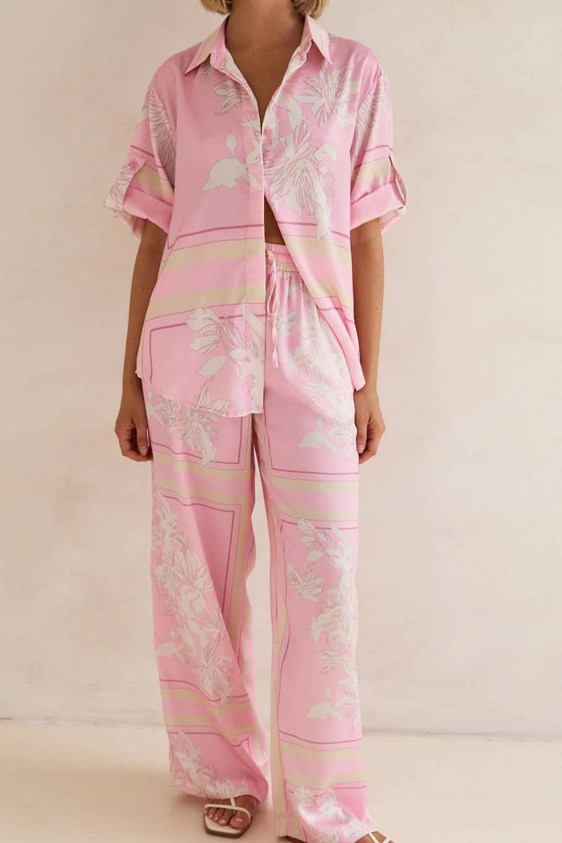 CWSS1205_SUMMER HOME WEAR FASHION CASUAL SUIT