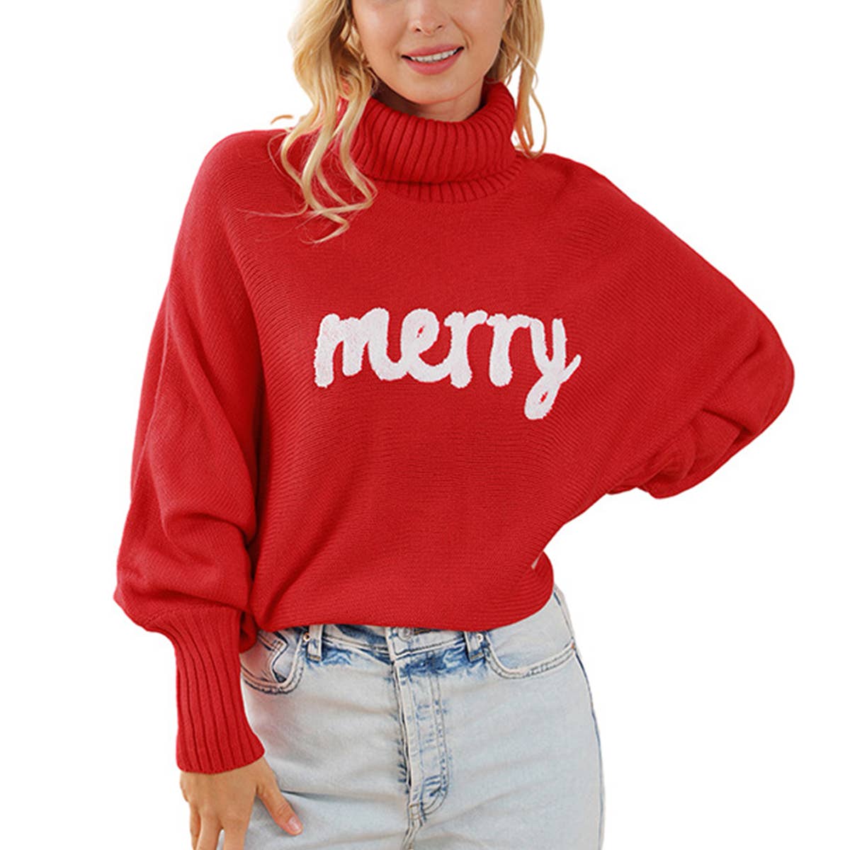CASUAL LETTER EMBROIDERY LONG SLEEVE TOP