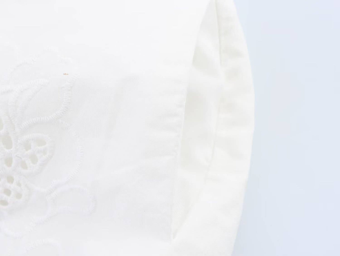 Fashionable and niche embroidered pleated shorts