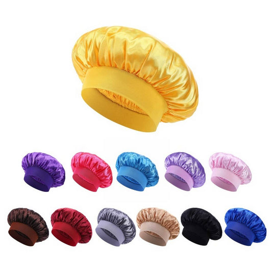 CWAHA6428_WIDE-BRIMMED ELASTIC NIGHTCAP