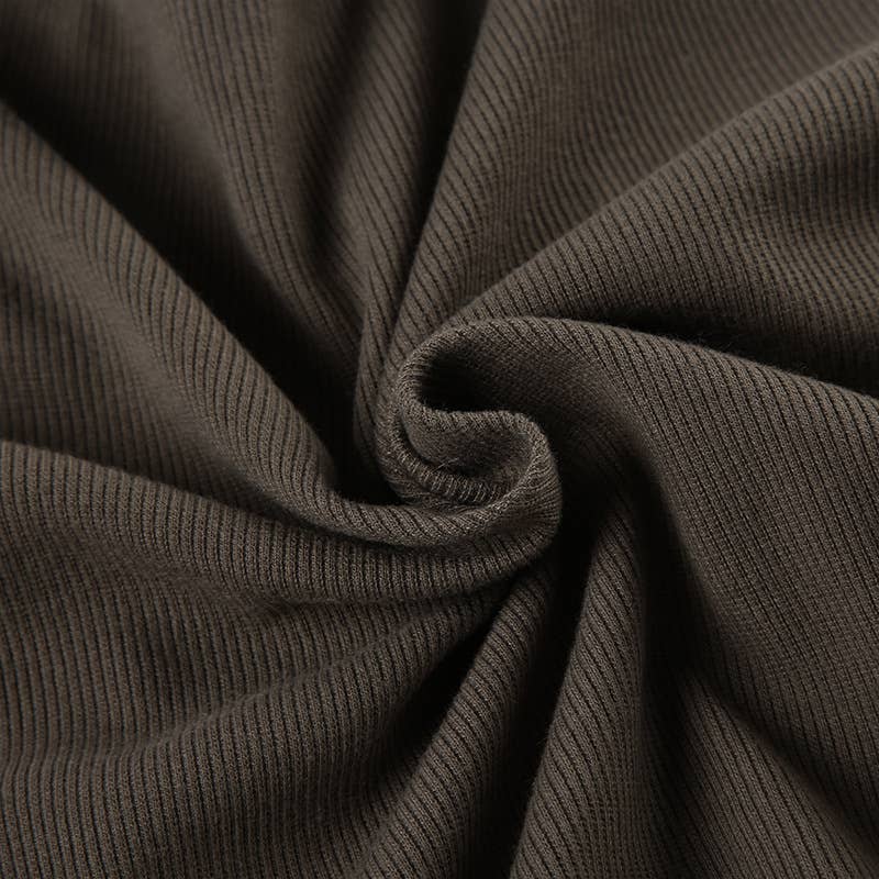 DIGITAL DIAGONAL SHOULDER LONG SLEEVE KNITWEAR