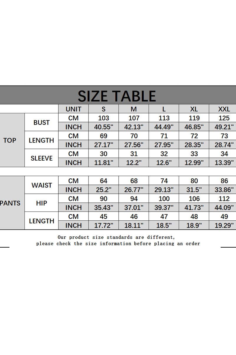 CWSTB00485_2025 WOMEN 2 PIECE LOUNGE SET SHORT SLEEVE SHORTS