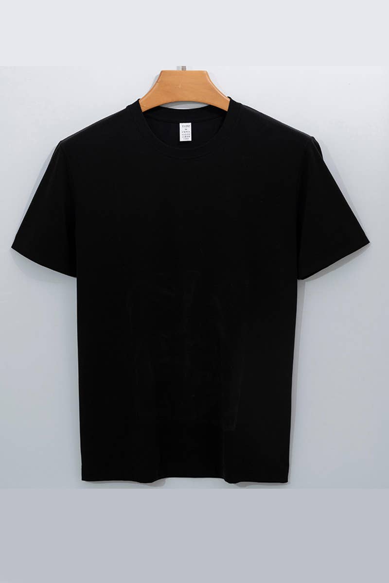 CWTBLS1786_MEN'S FASHION ROUND NECK SHORT SLEEVE T-SHIRT