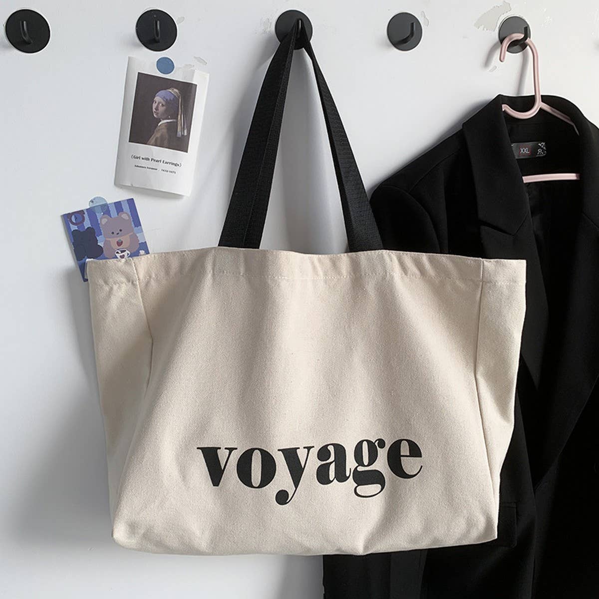 LARGE CAPACITY YOGA SHOULDER CANVASBAG_CWAB2122