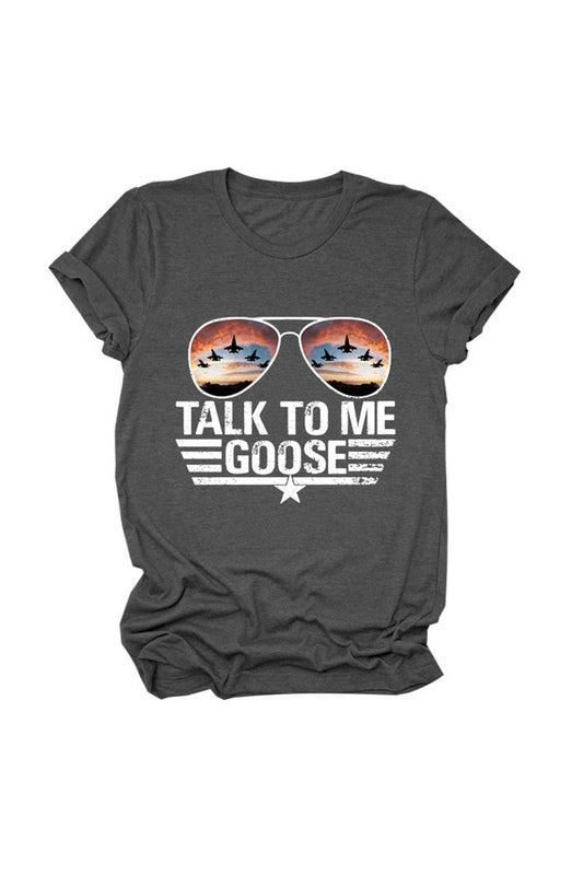 CWTTS1547_SUMMER LETTER PRINT SHORT-SLEEVED T-SHIRT