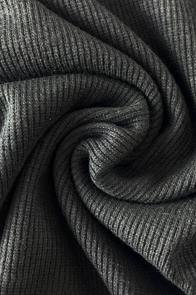 CWTBLL3780_RIBBED CUTOUT SLIM FIT LONG SLEEVE TOP