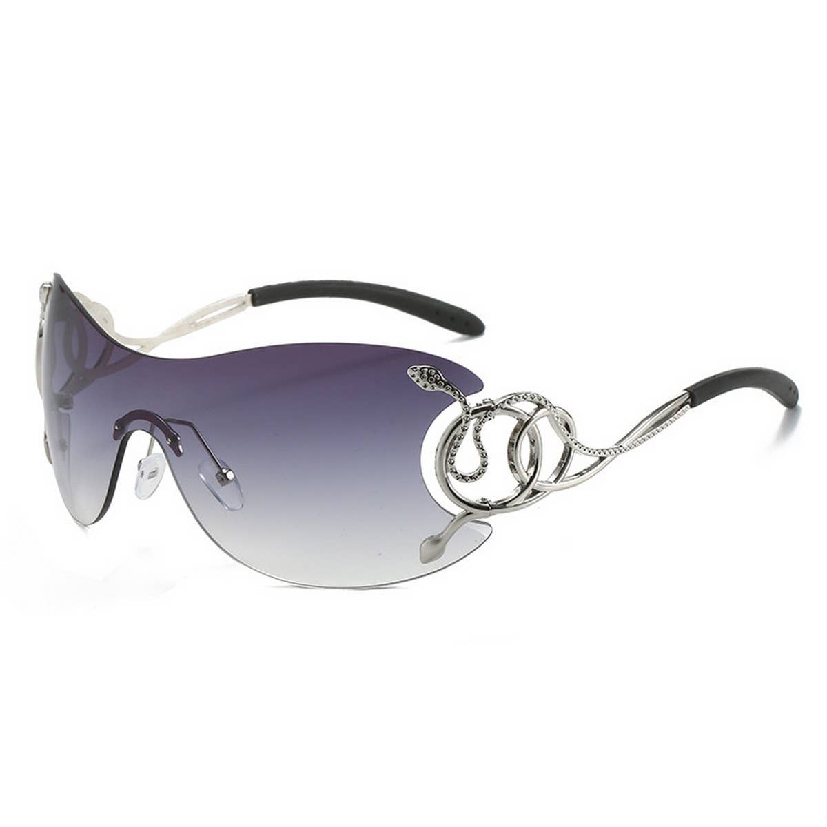 Y2K FASHION ONE-PIECE SNAKE SUNGLASSES UNISEX_CWASG0273