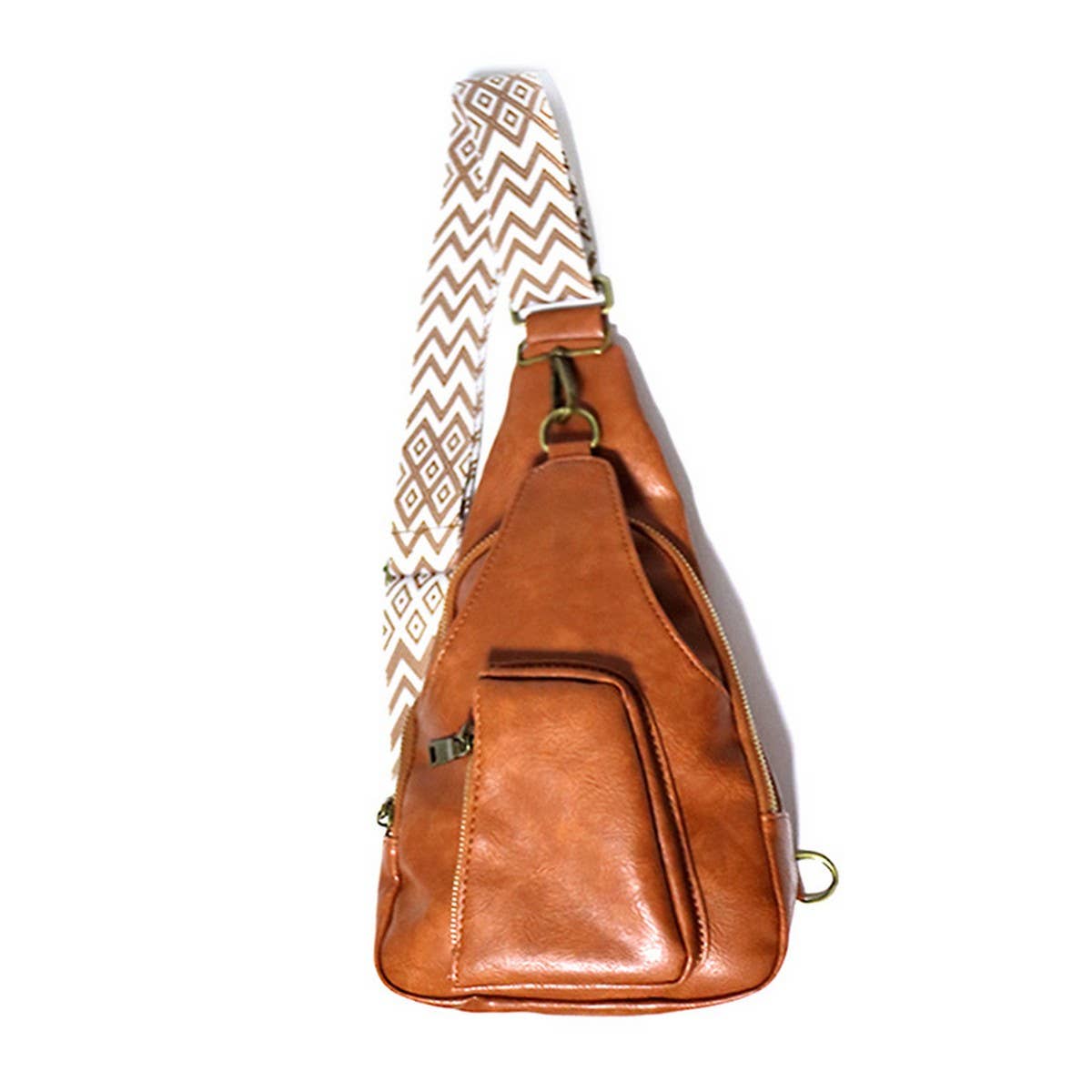 OUTDOOR SPORT TRAVEL RETRO WAIST BAG CROSSBODY BAG_CWAB1402