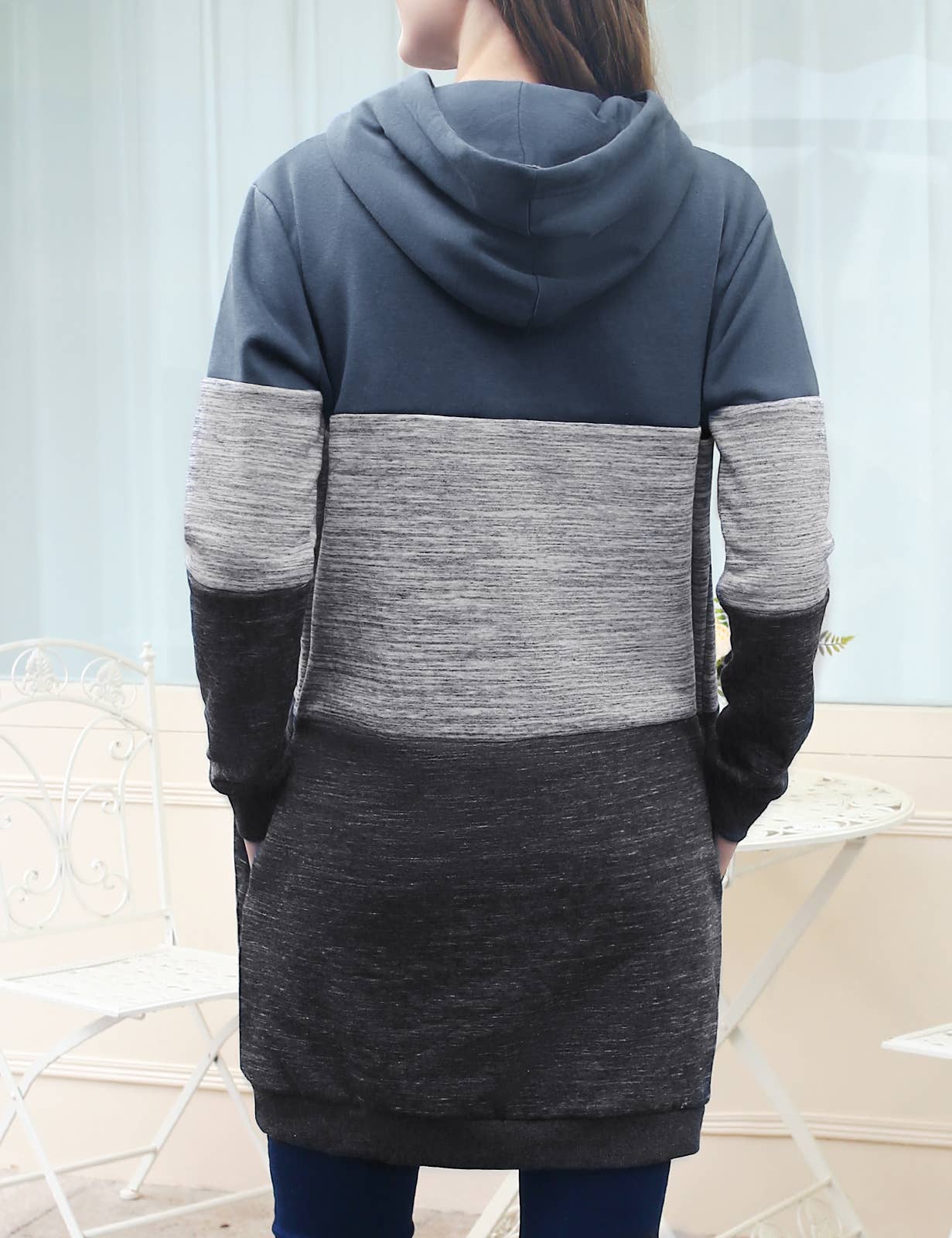 CWOHOL449_Lightweight Thin Long Hoodie