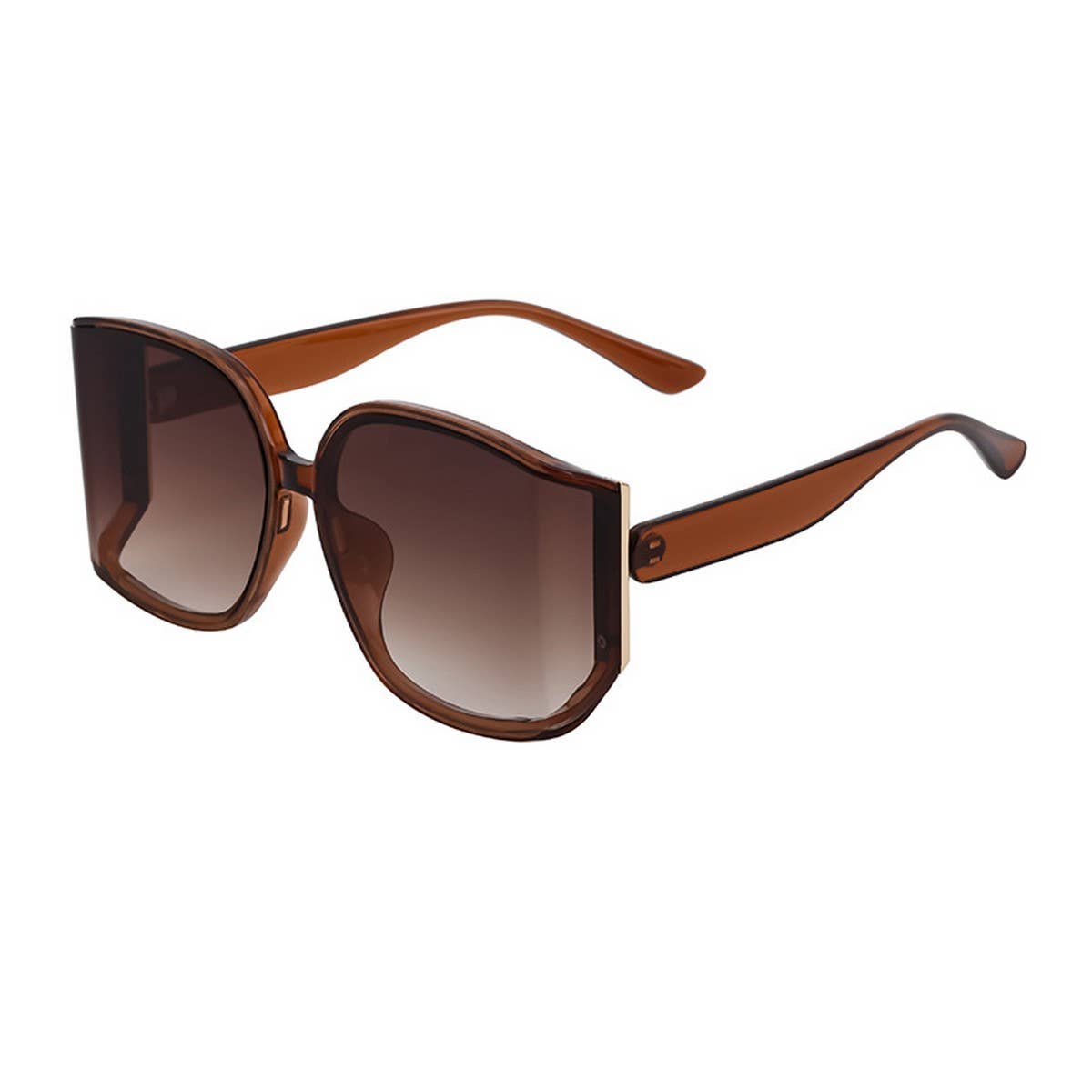 TRENDY AND FASHIONABLE CURVED LENS SUNGLASSES