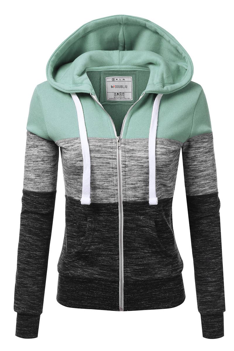 AWOHOL194_Lightweight Thin Zip-Up Hoodie Jacket