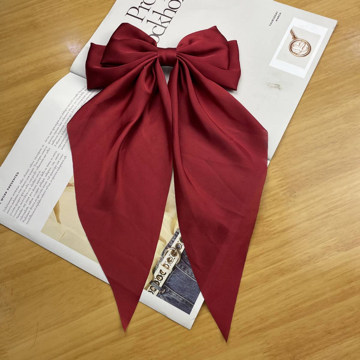 Big Bow Hair Clip-Hairpin for Women and Girls_CWAHA0853