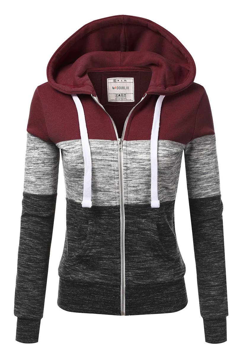 AWOHOL194_Lightweight Thin Zip-Up Hoodie Jacket