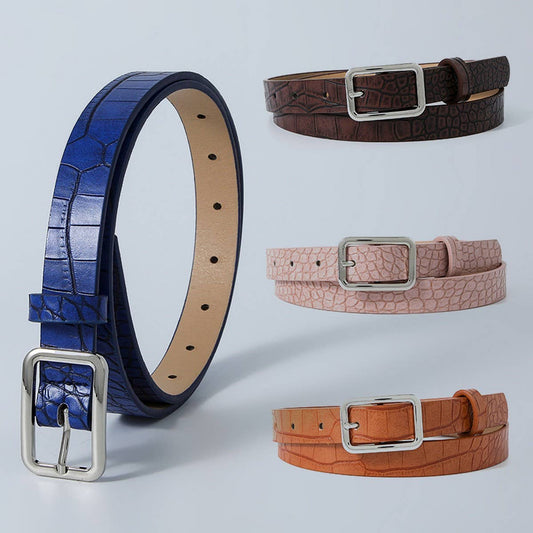 COLORFUL STONE PRINT LADIES DECORATIVE BELT