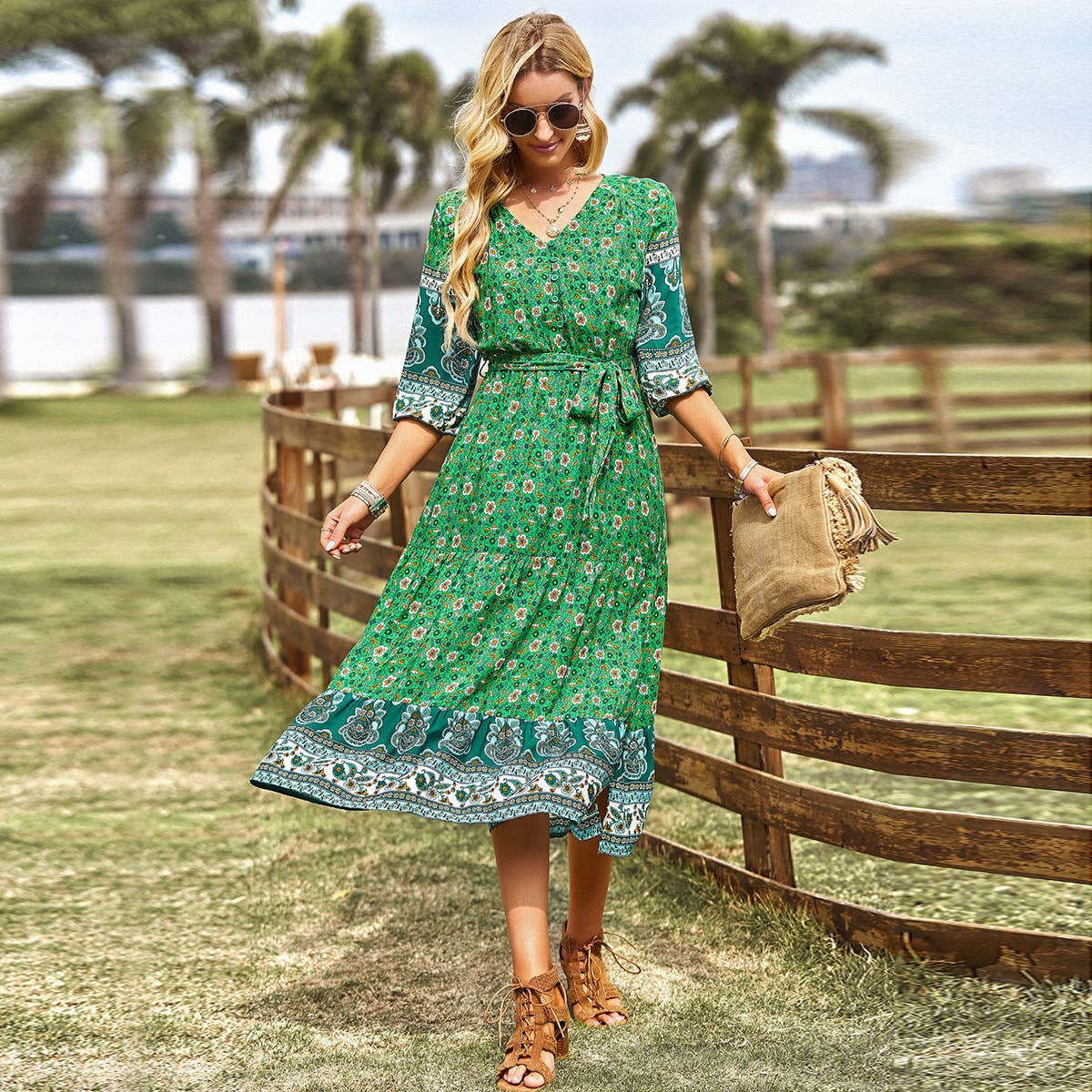 BOHEMIAN GETAWAY DRESS_CWDMD1848