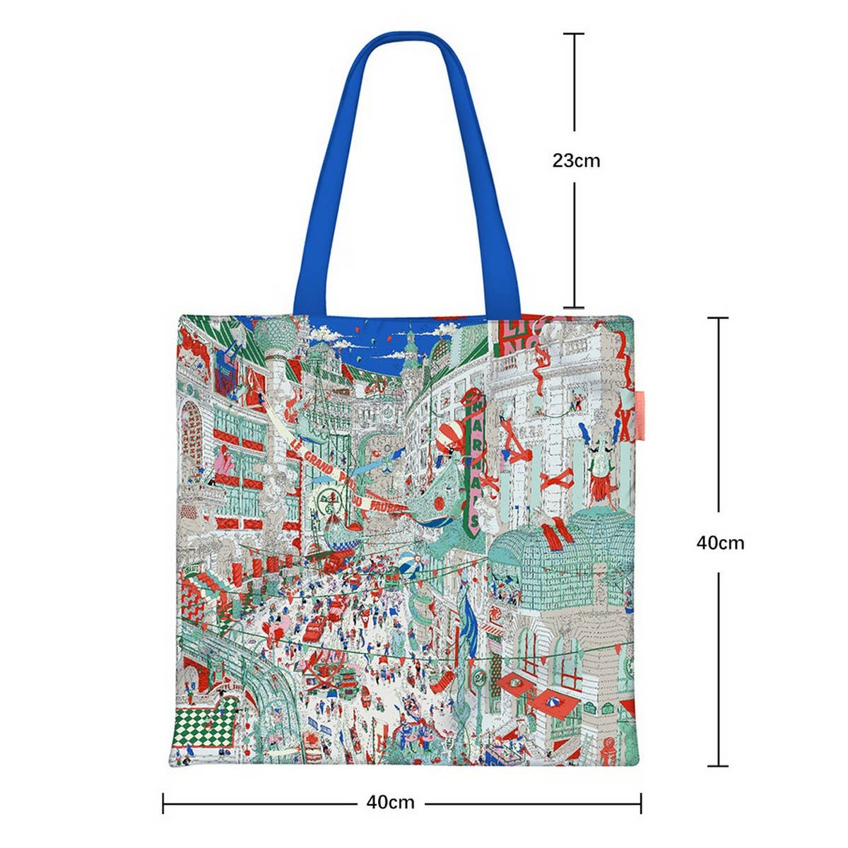 Student Canvas Tote Bag, Spacious Design_CWAB5138