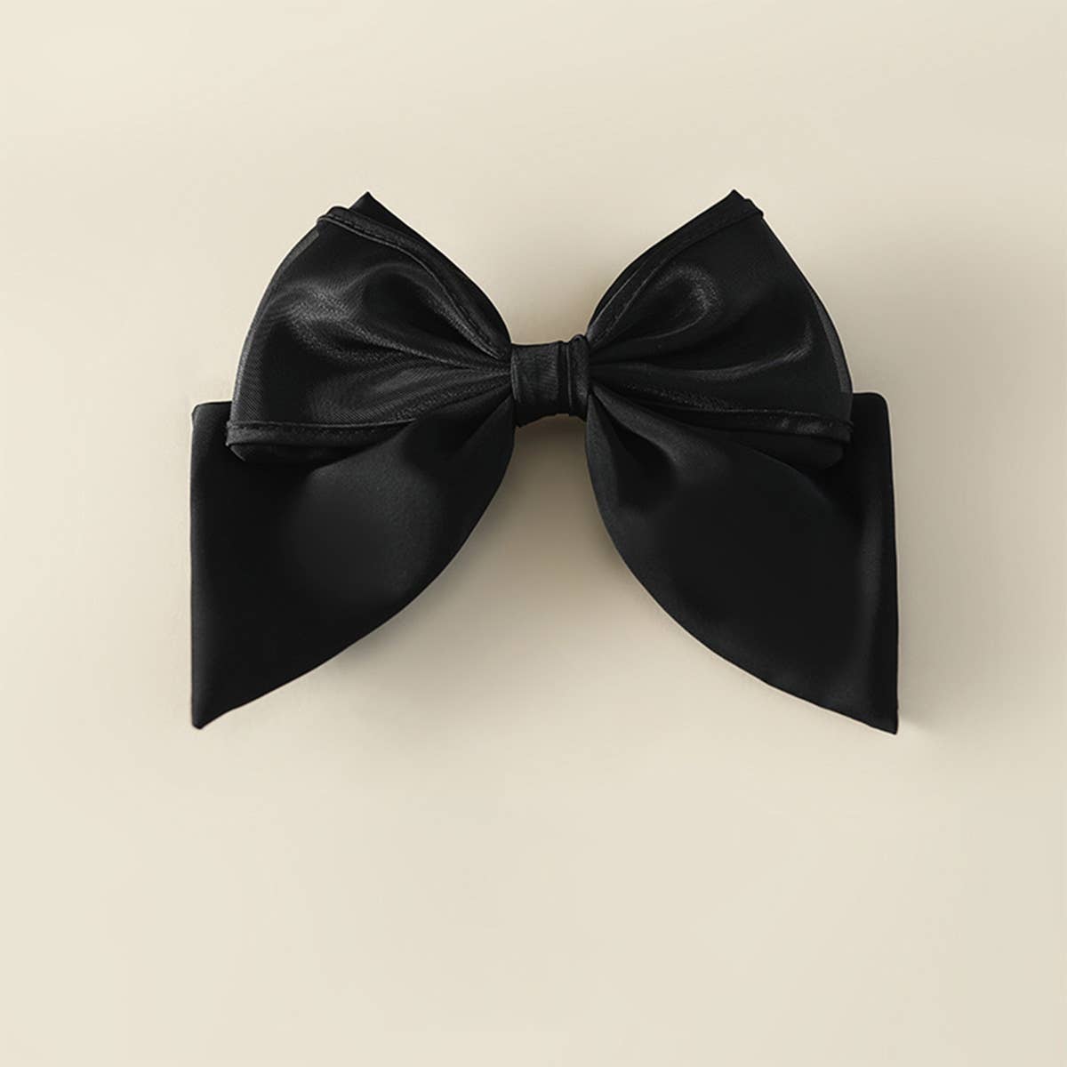 VERSATILE AND SIMPLE BIG BOW HAIRPIN