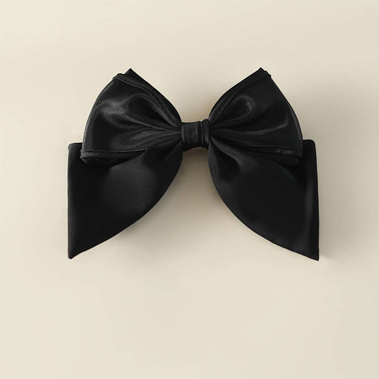 VERSATILE AND SIMPLE BIG BOW HAIRPIN