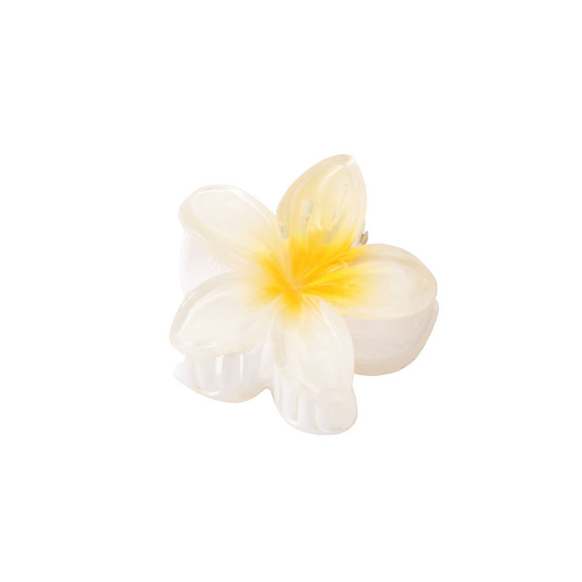 Candy Color Plumeria Hair Claw, Sweet Floral Clip_CWMM4985