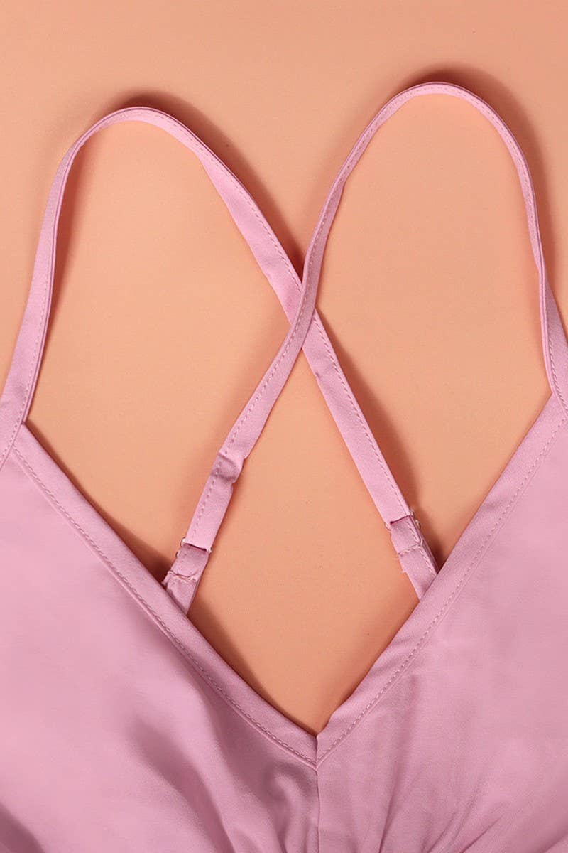 CWDMD2139_CUT-OUT DRESS WITH PRINTED HALTER