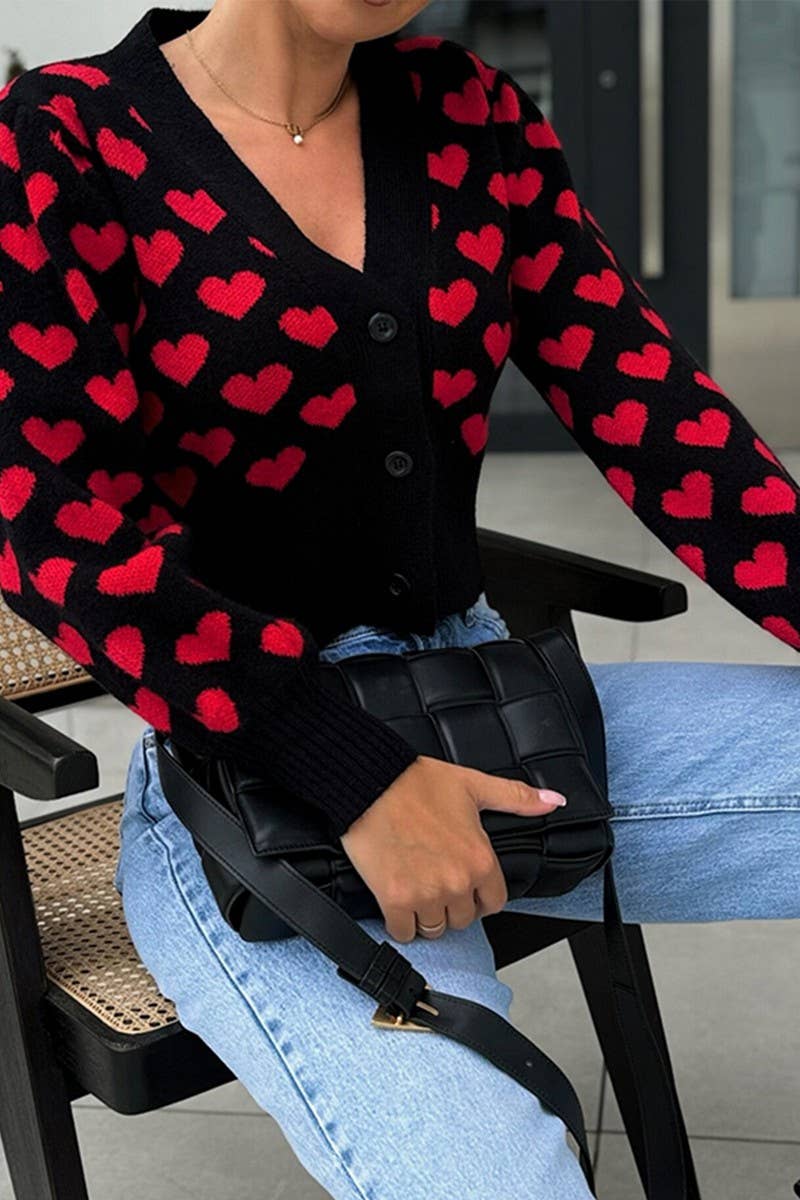 CWOCAL2350_CASUAL HEART CARDIGAN SWEATER FOR VALENTINE¡¯S DAY