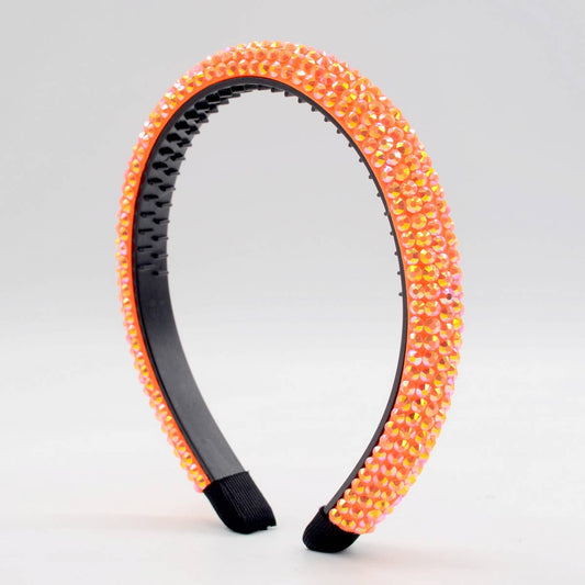 RETRO CASUAL DOTTED HEADBAND_CWAHA0787