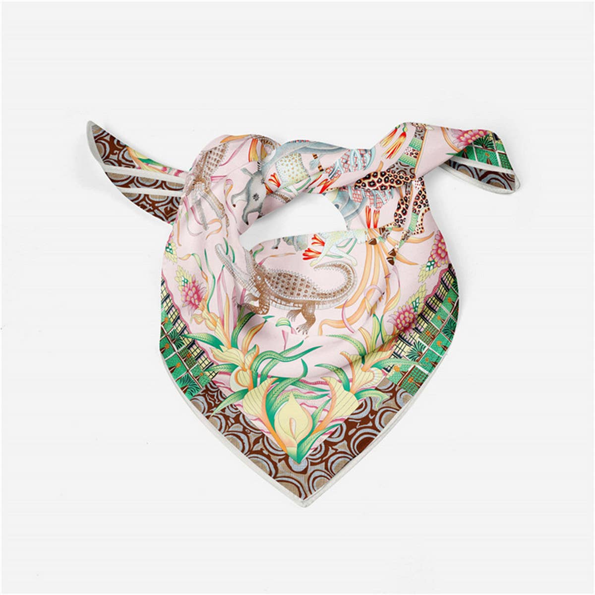Silky Animal Print Scarf ? Mother's Day Gift