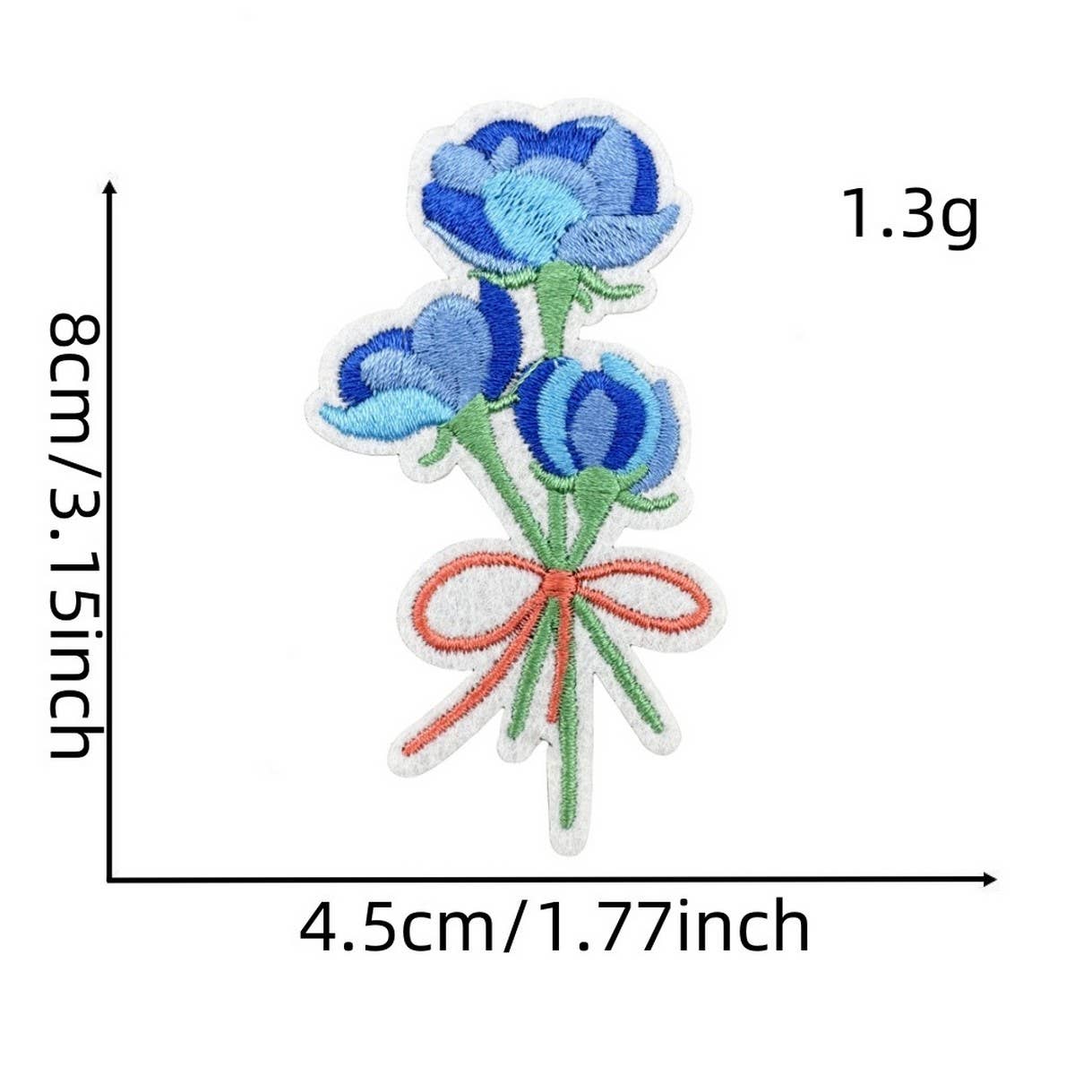 BLUE SERIES CUTE CARTOON EMBROIDERED CLOTH PATCH_CWMM4063