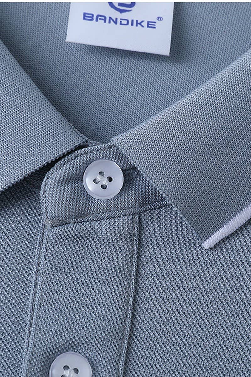 CWTBLS02449_EFFORTLESS STYLE SOLID POLO GOES WITH EVERYTHIN