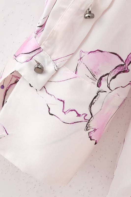 CWTSTL2749_2025 NEW LONG SLEEVE PRINTED WOMEN SHIRT