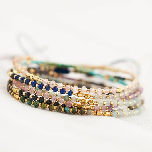 HAND-WOVEN FASHIONABLE RICE BEADS BRACELET_CWAB4620