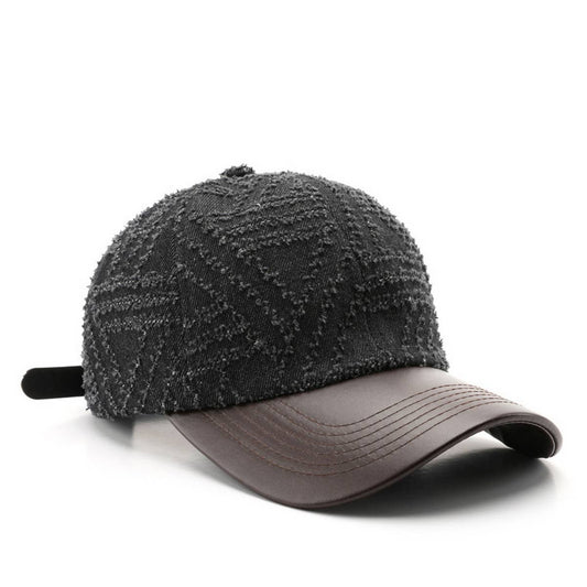 CWAH3208_SOLID COLOR BLOCK SUN VISOR BASEBALL CAP