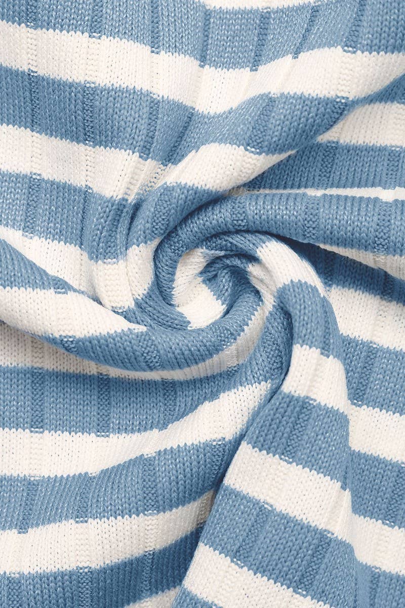 CWSTB00397_STRIPED SLIM FIT SPORTY LOUNGEWEAR SET