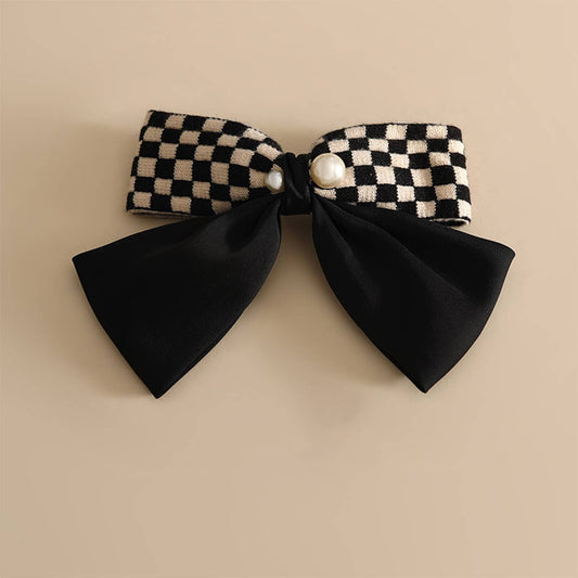 NEW KNITTED HIGH-GRADE BOW HAIRPIN_CWAHA1805