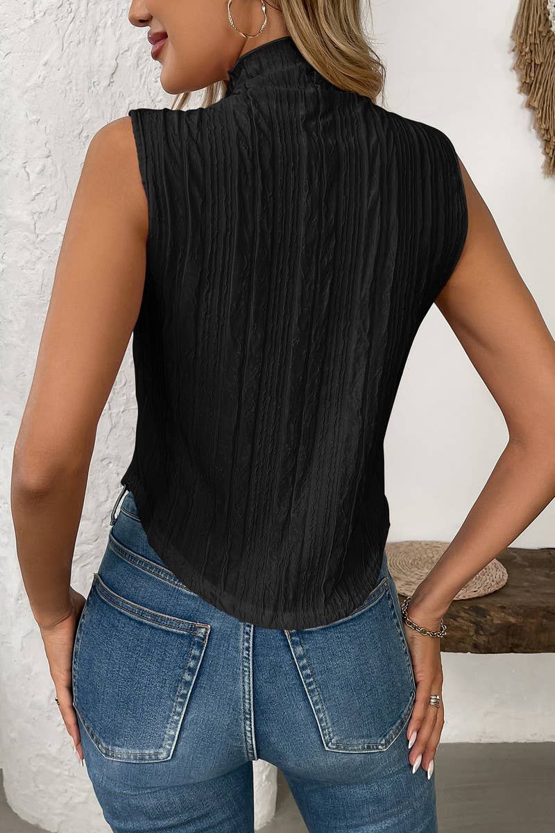 CWTTSL0326_SUMMER SEXY SLEEVELESS SHORT WOMEN'S VEST